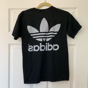 adidas Tops - Adidas top with logo mirrored on back adidas Tops - Adidas top with logo mirrored on back